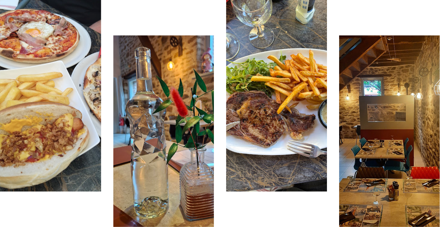 Le restaurant - Chez Nathalie - restaurant BOURGANEUF - Restaurant Creuse - restaurant sauviat sur vige